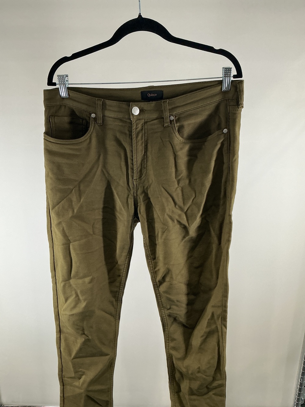 French Terry 5-Pocket Pants - Slim Fit